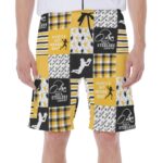 Pittsburgh Steelers Zubaz All-Over Print Men's Beach Shorts With Side Pocket - Image 4