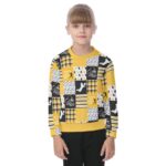 Pittsburgh Steelers Zubaz All-Over Print Kid's Sweatshirt - Image 4