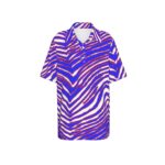 Buffalo Bills Zubaz All-Over Print Teenage Polo Collar Jersey |210GSM - Image 5