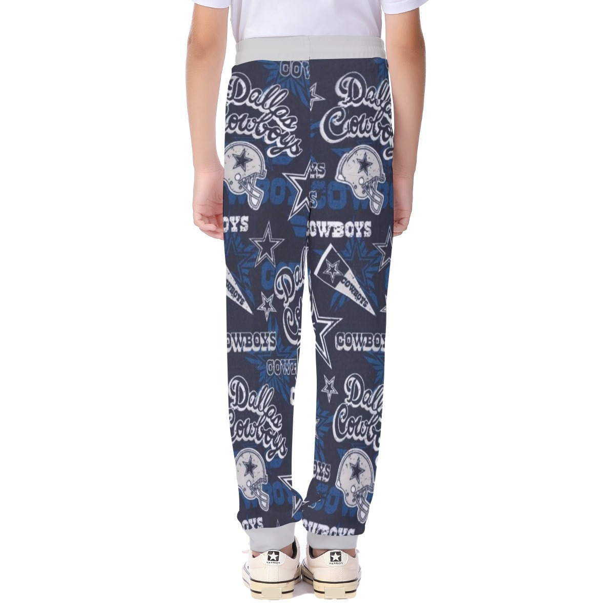Dallas Cowboys Zubaz All-Over Print Kid's Casual Pants