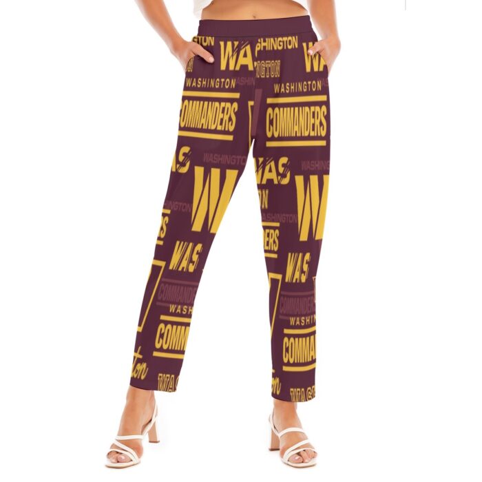 Washington Commanders Women's Loose Straight-leg Pants - Image 1