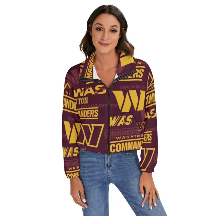 Washington Commanders  Women's Zip Jacket - Image 3