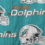 Miami Dolphins Zubaz All-Over Print Children's Shirt With Pocket | 125GSM Cotton - Image 2