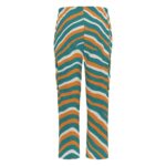 Miami Dolphins Zubaz All-Over Print Men's Cargo Pants|220GSM Birdseye - Image 4