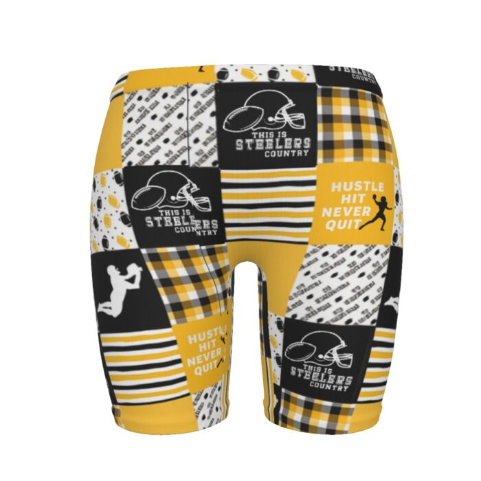 Pittsburgh Steelers All-Over Print Women's Shorts - Image 2