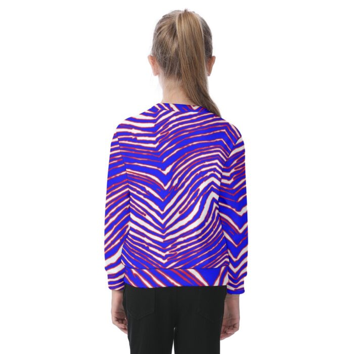 Buffalo Bills Zubaz All-Over Print Kid's Heavy Fleece Sweatshirt - Image 1