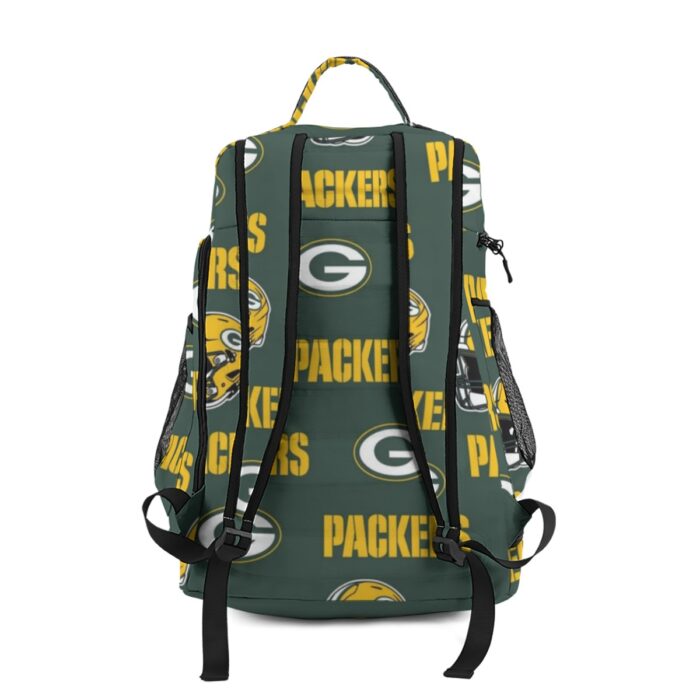 Green Bay Packers All-Over Print Multifunctional Backpack - Image 3