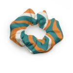 Miami Dolphins Zubaz All-Over Print Summer Scrunchie - Image 2