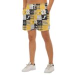 Pittsburgh Steelers Zubaz All-Over Print Men's Side Split Running Sport Shorts - Image 2