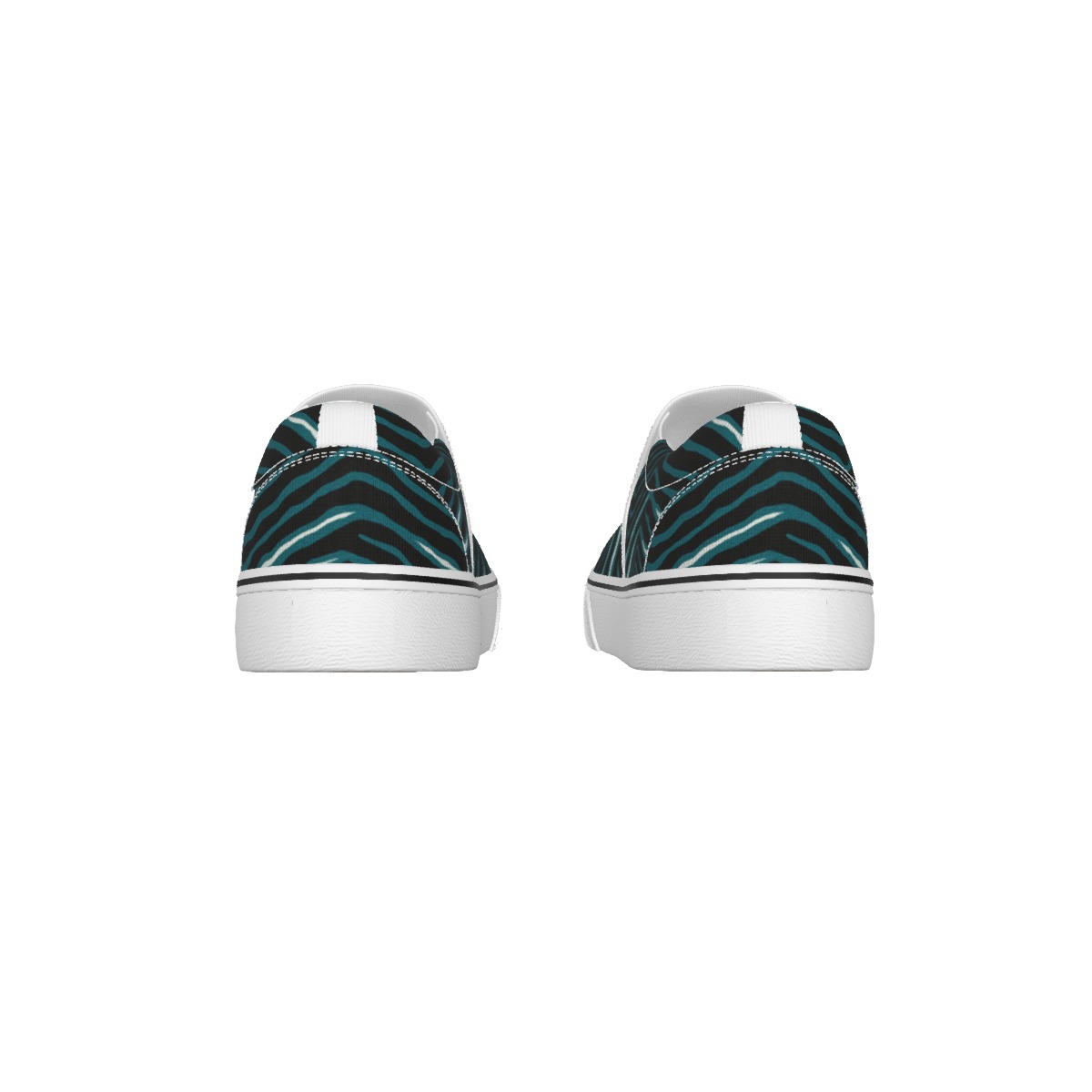Philadelphia Eagles Zubaz Kid's Slip On Sneakers - Image 3