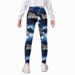 Dallas Cowboys Zubaz All-Over Print Kid's Leggings