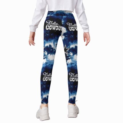 Dallas Cowboys Zubaz All-Over Print Kid's Leggings