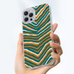 Miami Dolphins Zubaz iPhone 14 15 Series Mobile Phone Case | TPU - Image 2