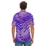 Buffalo Bills Zubaz All-Over Print Men's O-neck Short Sleeve T-shirt - Image 3