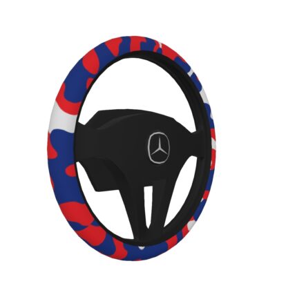 Buffalo Bills Zubaz All-over Print Steering Wheel Cover