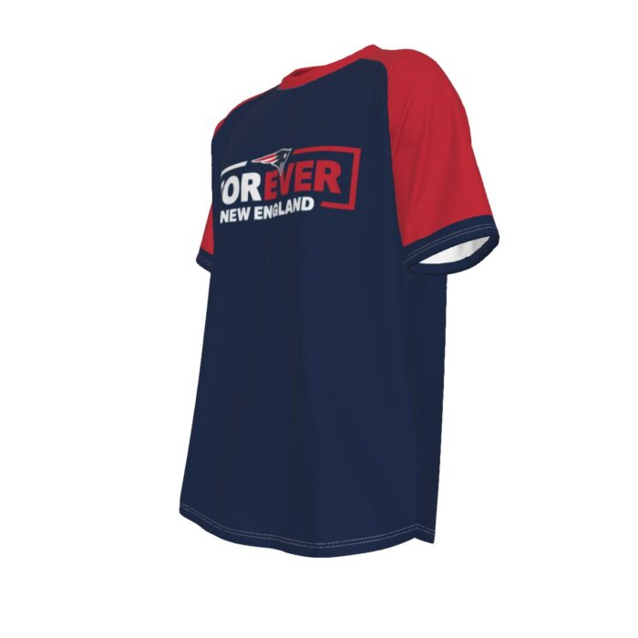 New England Patriots Zubaz All-Over Print Men's O-neck Short Sleeve T-shirt - Image 2