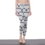 Dallas Cowboys Zubaz All-Over Print Casual Leggings - Image 4