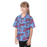 Minnesota Twins Kid's Hawaiian Vacation Shirt - Image 3