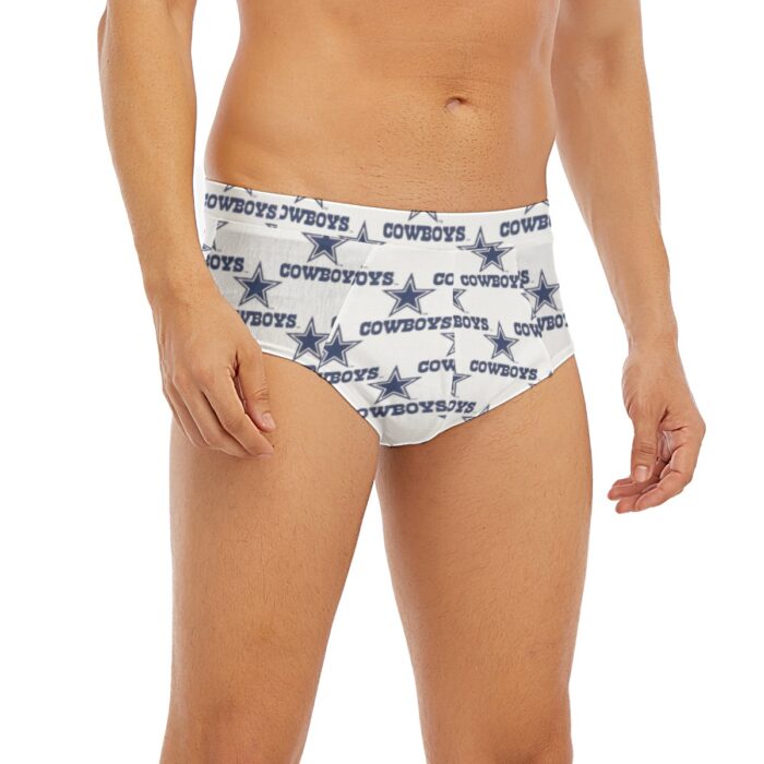 Dallas Cowboys Zubaz All-Over Print Men's Triangle Low-rise Underwear - Image 5