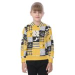 Pittsburgh Steelers Zubaz All-Over Print Oversized Kid's Hoodie - Image 4