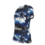 Dallas Cowboys Zubaz All-Over Print Women's Round T-Shirt|210GSM - Image 2
