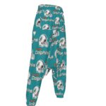 Miami Dolphins Zubaz All-Over Print Men's Loose Trousers - Image 2