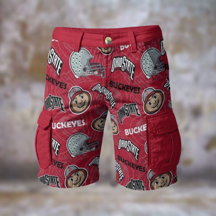Ohio State Buckeyes Cargo Shorts - Image 1