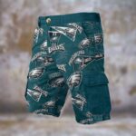 Philadelphia Eagles green Cargo Shorts