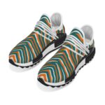 Miami Dolphins Zubaz All-Over Print Men's Mesh Sneakers - Image 2