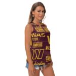 Washington Commanders Women's Sleeveless V-Neck Top - Image 3