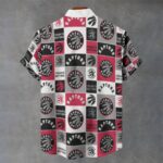 Toronto Raptors Men's Stand Collar Shirt|110GSM Imitation Flax - Image 3