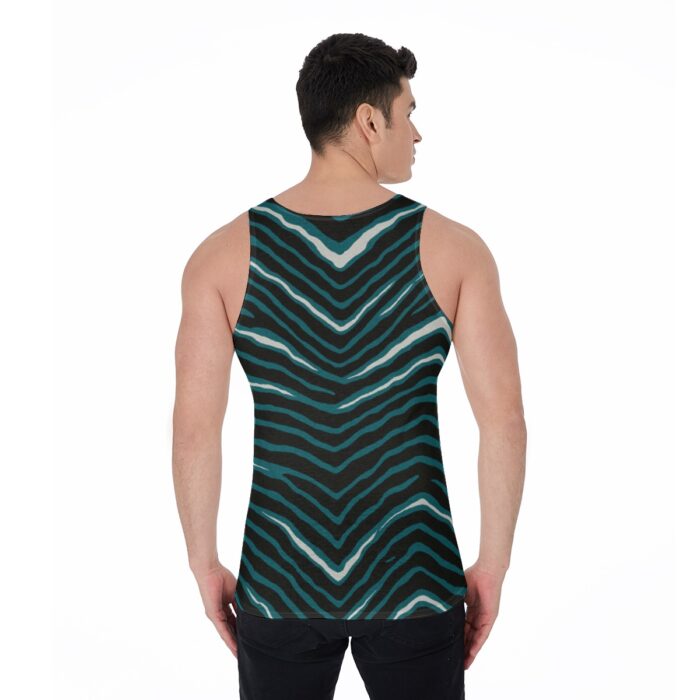Philadelphia Eagles Zubaz All-Over Print Men's Tank Top - Image 4