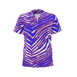 Buffalo Bills Zubaz All-Over Print  Men's African Dashiki Shirt - Image 5