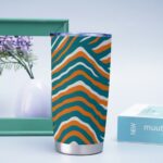 Miami Dolphins Zubaz Tumbler 20oz - Image 3