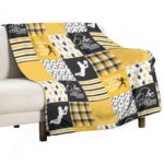 Pittsburgh Steelers Zubaz Single-Side Printing Flannel Blanket - Image 3