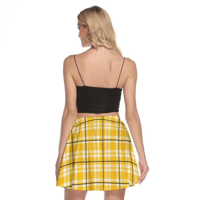 Pittsburgh Steelers Zubaz All-Over Print Women's Mini Skirt - Image 3