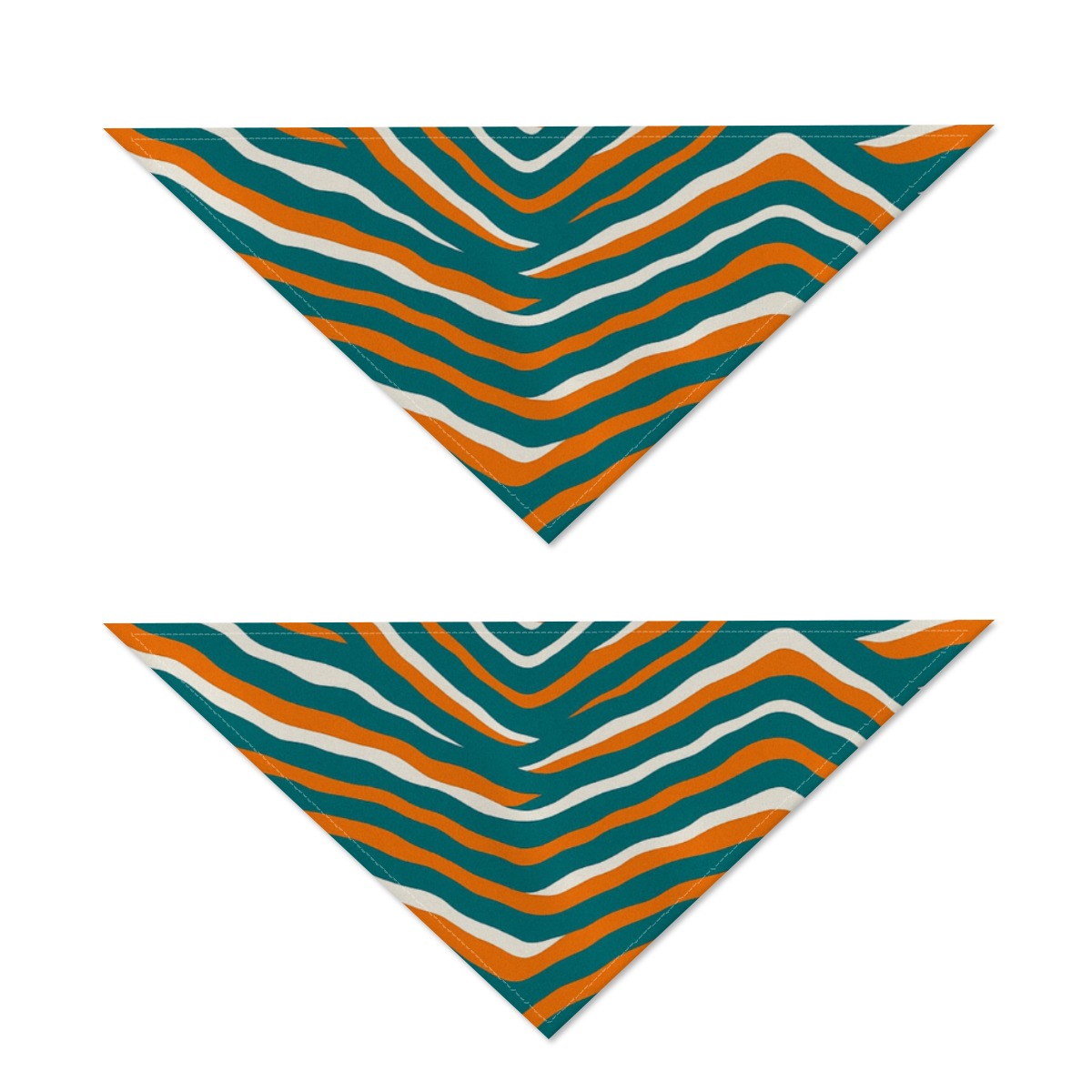 Miami Dolphins Zubaz All-Over Print Pet's Scarf - Image 2