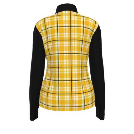Pittsburgh Steelers All-Over Print Women's Long Sleeve Thumbhole Jacket|230GSM
