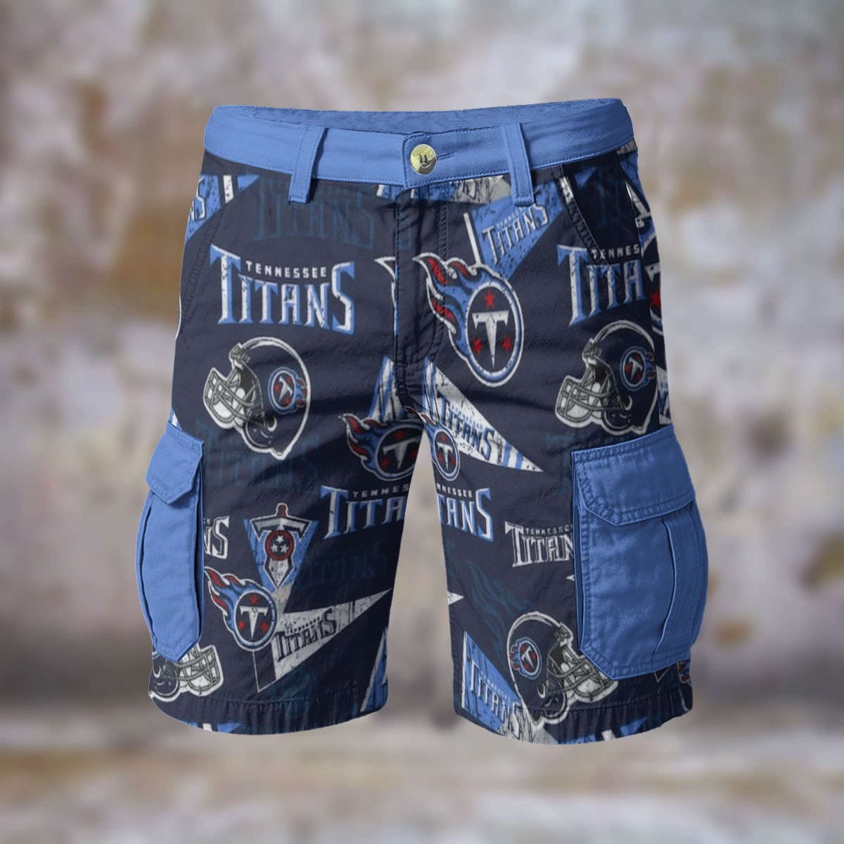 Tennessee Titans football team Cargo Shorts - Image 3