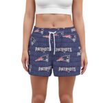 New England Patriots Zubaz All-Over Print Women's Shorts - Image 4