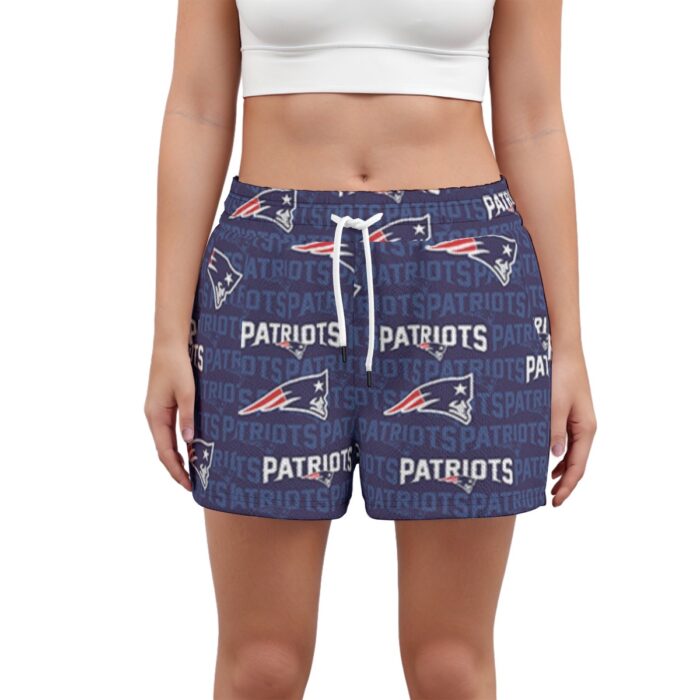 New England Patriots Zubaz All-Over Print Women's Shorts - Image 4