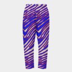 Buffalo Bills Zubaz All-Over Print Men's Harem Sports Pants - Image 3