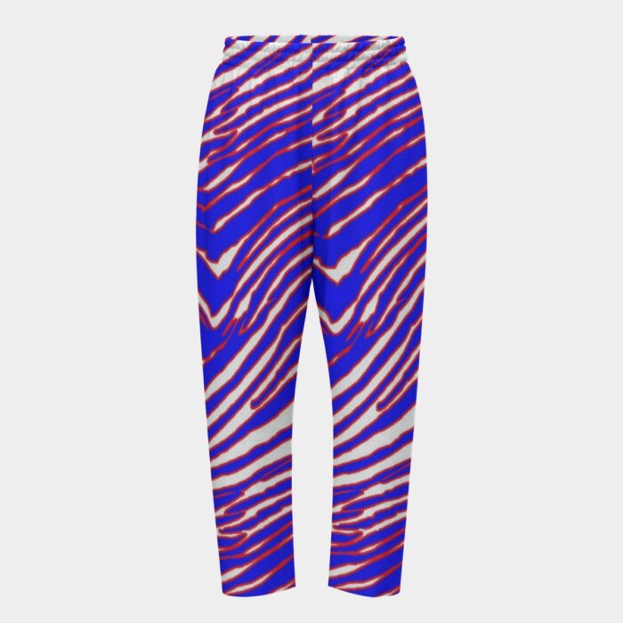 Buffalo Bills Zubaz All-Over Print Men's Harem Sports Pants - Image 3