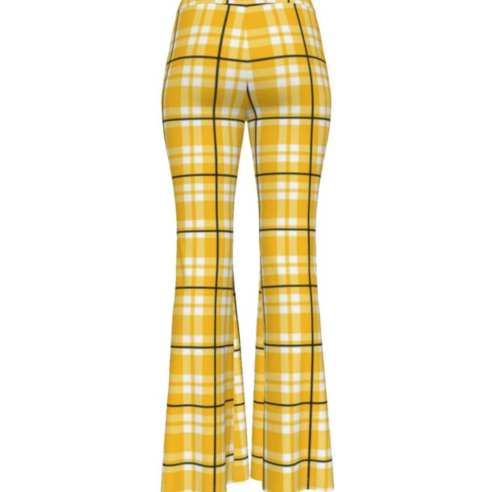 Pittsburgh Steelers All-Over Print Women's Skinny Flare Pants - Image 1