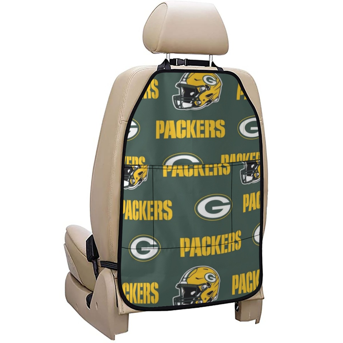 Green Bay Packers Car Seat Back Storage Bag - Image 4