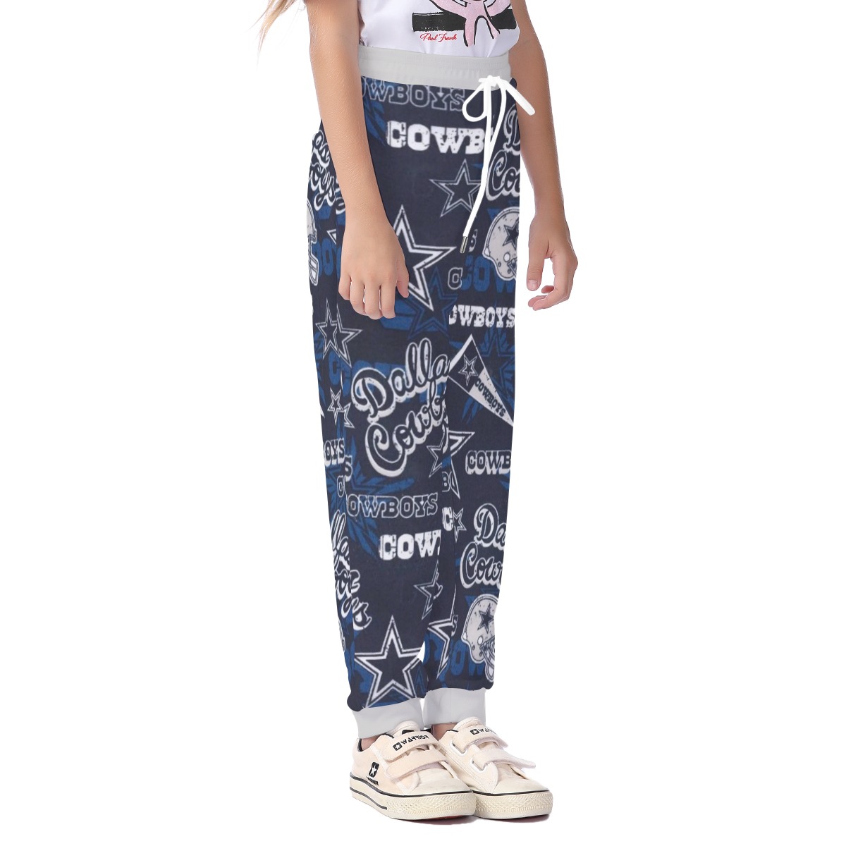 Dallas Cowboys Zubaz All-Over Print Kid's Casual Pants - Image 2