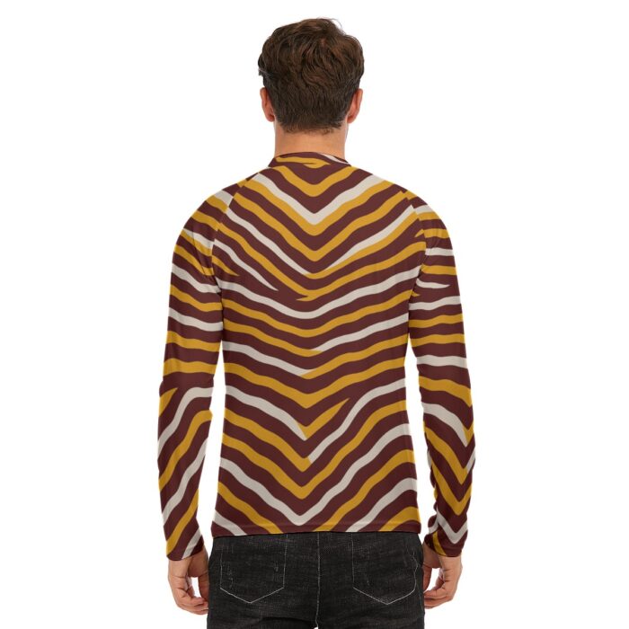 Washington Commanders zubaz Men's Long Sleeve Tight surf clothing - Image 4