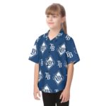 Tampa Bay Rays Kid's Hawaiian Vacation Shirt - Image 3