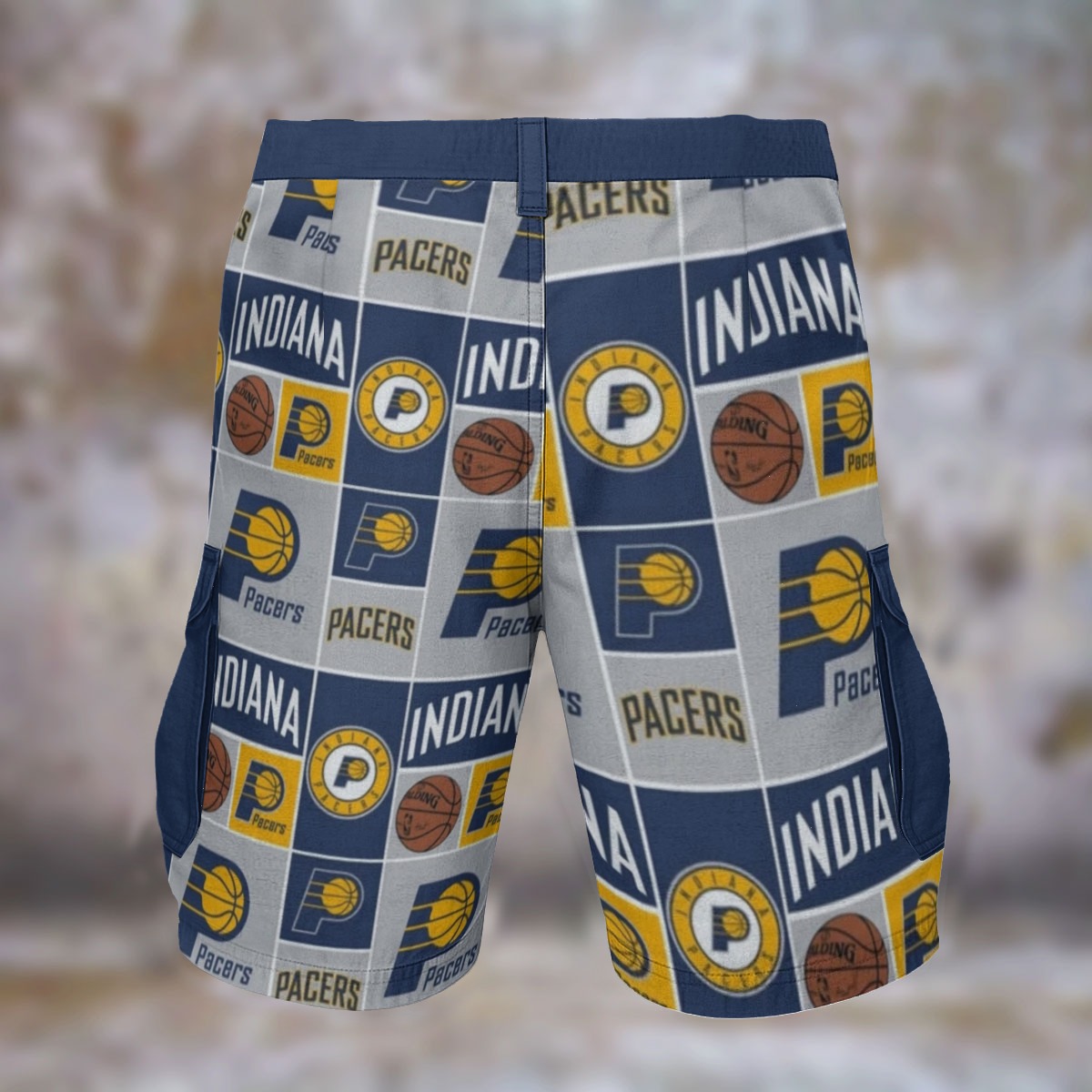 Indiana Pacers Cargo Shorts - Image 2