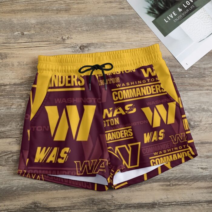 Washington Commanders Women's Casual Shorts - Image 1